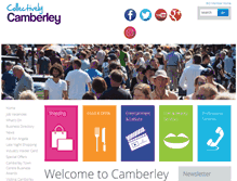 Tablet Screenshot of collectivelycamberley.co.uk